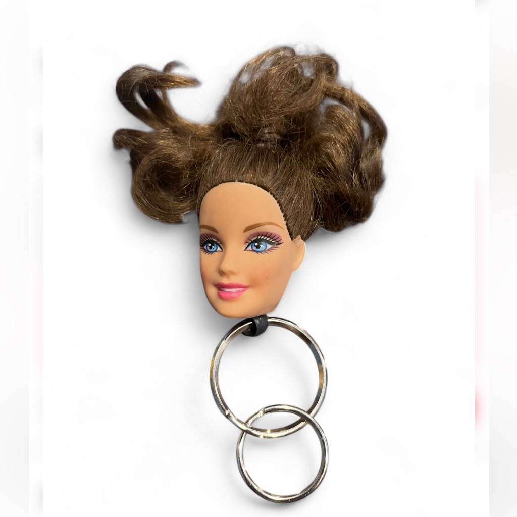 Barbie Keychain Upcycled Barbie Accesories